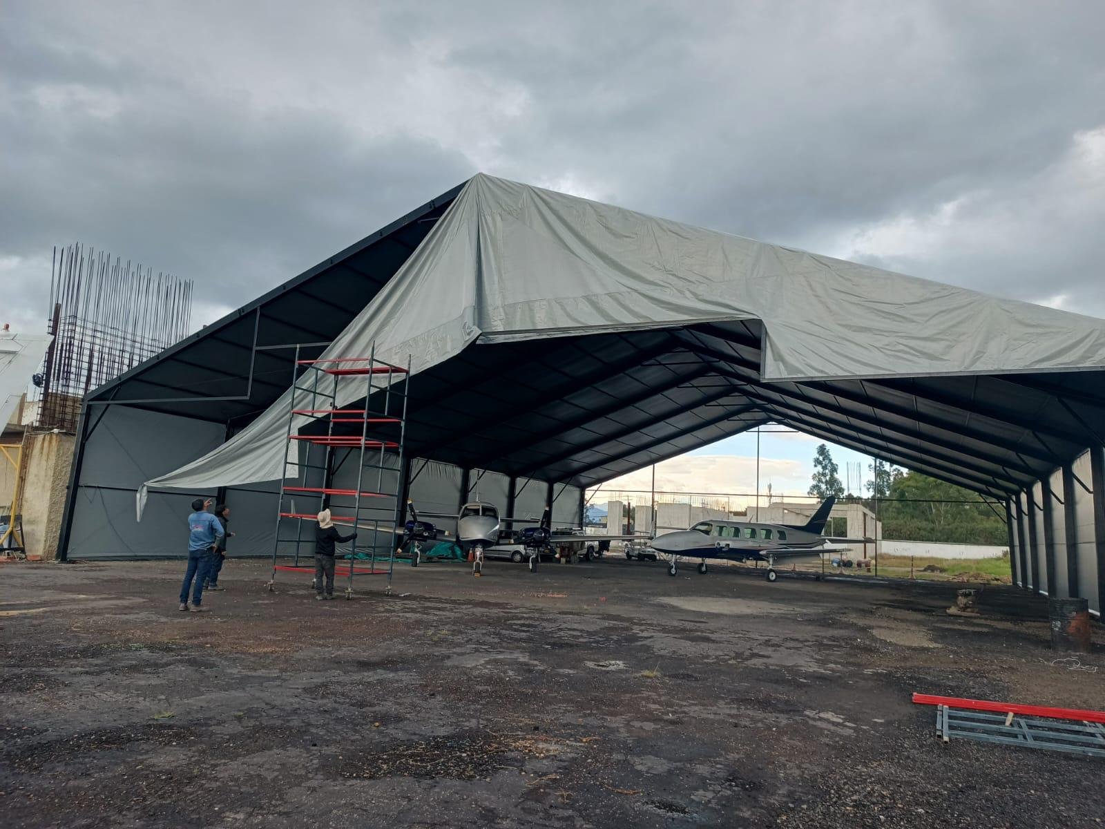 Solución de cubierta instalada por Cubritec Colombia
